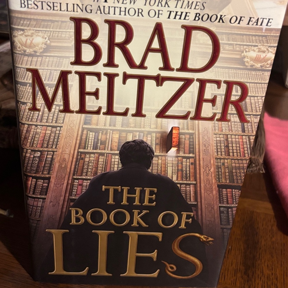 The Book of Lies by Brad Meltzer 2008 hardcover